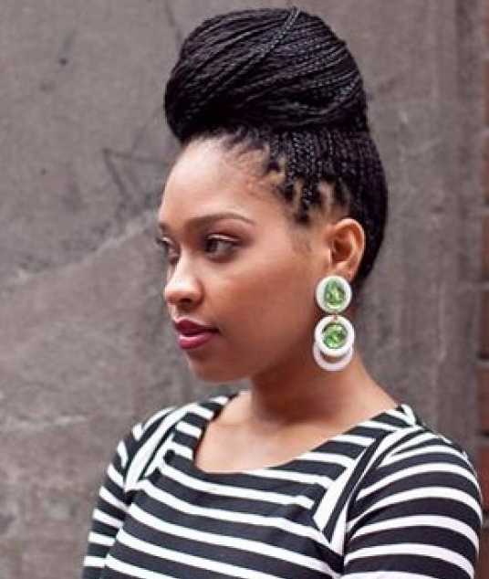 Box Braided Hairstyle for 2016