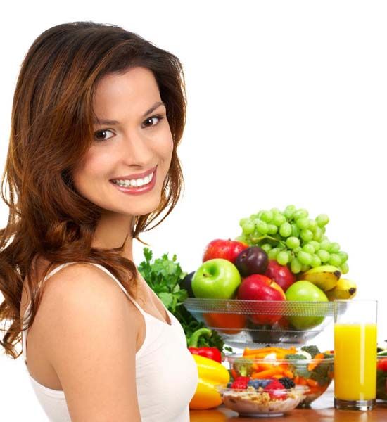 Healthy diet for gorgeous hair
