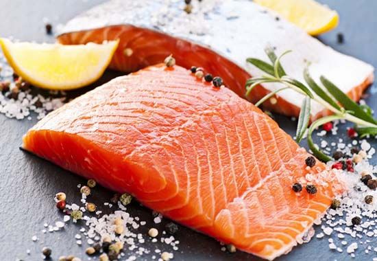 Salmons for healthy gorgeous hair