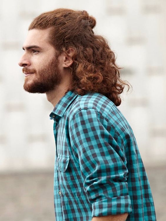 Boys long curly hairstyles 2018