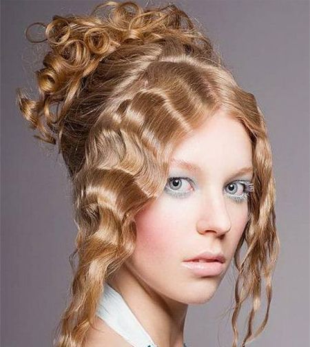 Up-do curly Hairstyles 2015