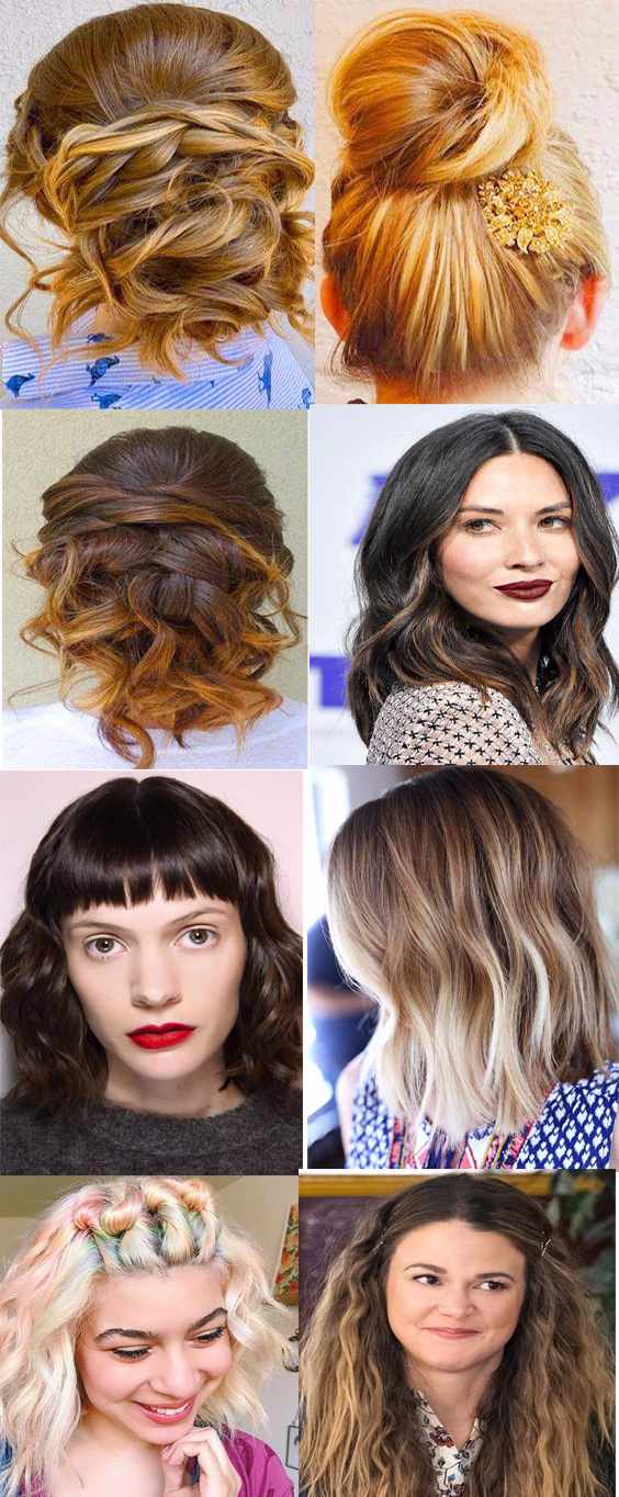 Fall-autumm hair colors and hairstyles trends 2017