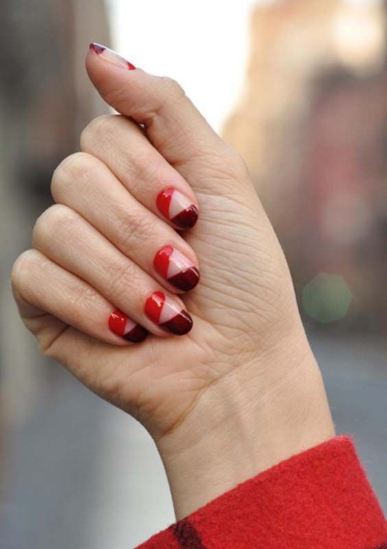 Best Funky Red Nail Art Designs