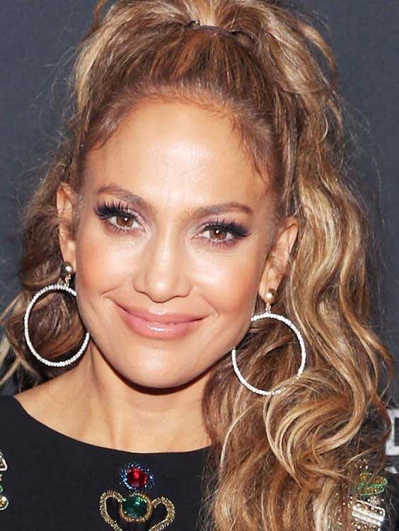 Jennifer Lopez Wavy Hairstyles 2018
