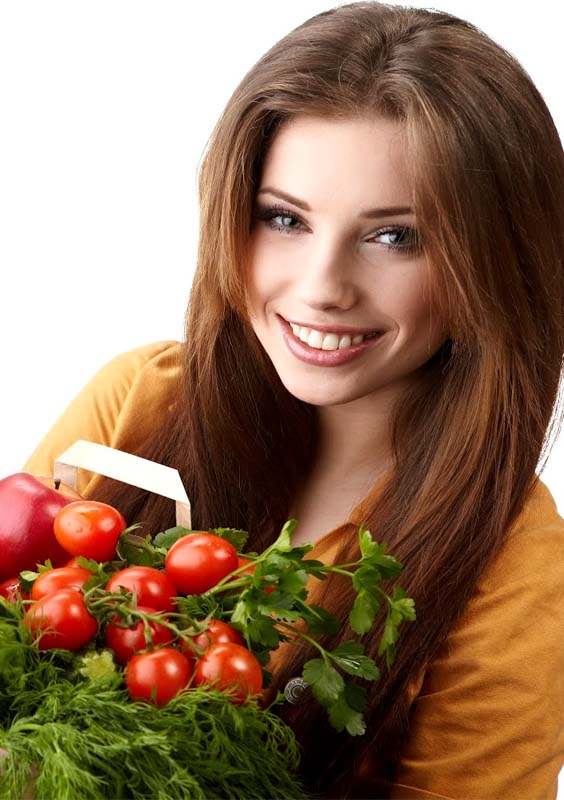 Use of Vegetables for Health Skin