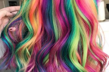 Amazing Rainbow Hair Color Ideas for 2018