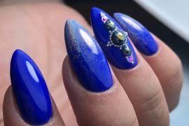 Blue Nail Art Designs for Women 2018