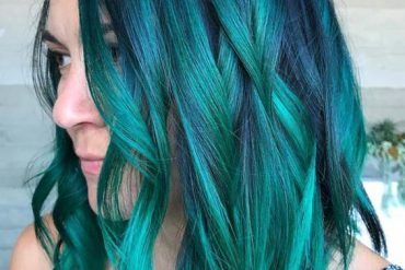 Fantastic Green Blue Hair Color Shades in 2018