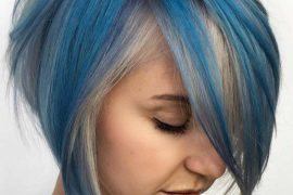 Gorgeous Blue Bob Haircuts in 2018