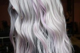 Gorgeous Platinum Hair Color With Shadow Roots