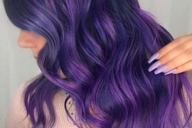 Lovely Ideas Of Purple Hair Color Shades for 2018