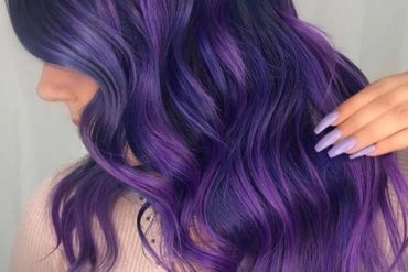 Lovely Ideas Of Purple Hair Color Shades for 2018