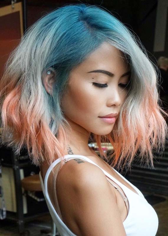 Modern Mermaid Hair Color Ideas for 2018