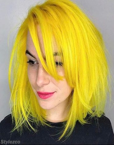 Unbelievable Idea of Yellow Hair Color Highlight for 2018