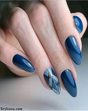 Super Cute & Stylish Blue Nail Art Trends to Try Out In 2018