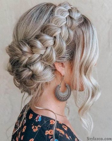 Interesting Updo Braided Hairstyles for Superior Girls In 2018