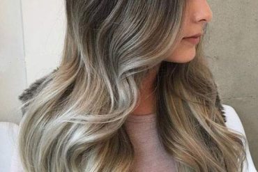 Dirty Ash Blonde Hair Color Ideas with Dark Roots for 2018