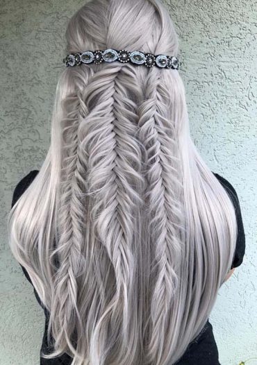 Fishtail Braids & Wedding Hairstyles for 2018