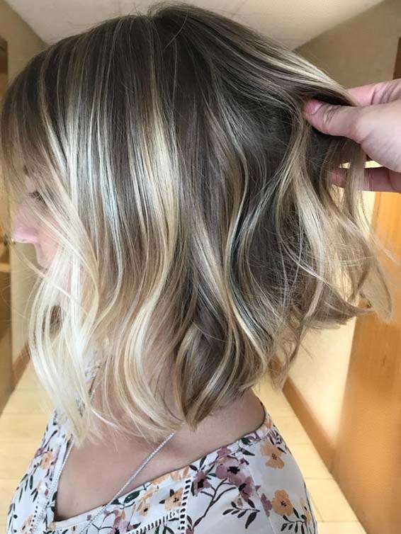 Perfect Blonde Balayage Hair Color Trends for 2018