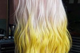 Perfection Of Pink & Yellow Hair Color Ideas for 2018