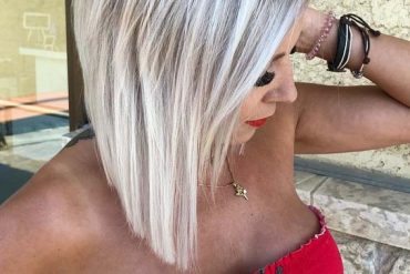 Platinum Blonde Balayage Haircuts in 2018