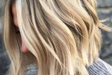 Rooted Blonde Balayage Haircuts for 2018