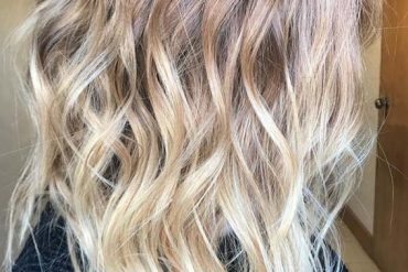 Sun-Kissed Blonde Balayage Hairstyles in 2018