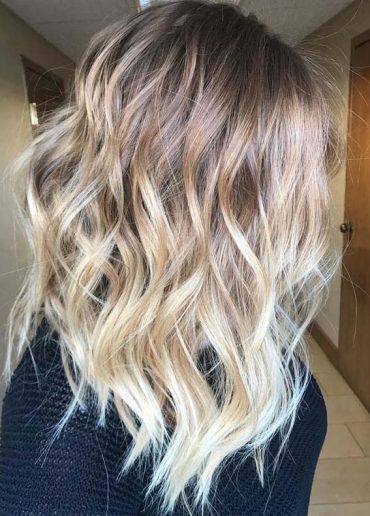 Sun-Kissed Blonde Balayage Hairstyles in 2018