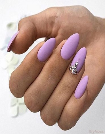 Purple Nail Art Design & Styles for You To Try In 2018