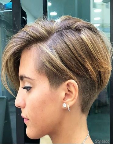 Adorable Short Haircuts & Style for Girls In 2018