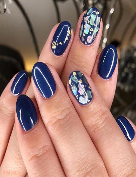 Superior Blue Nail Ideas & Styles for All Ladies & Girls