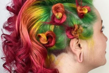 Colorful Hairs & Beautiful Styles For 2018
