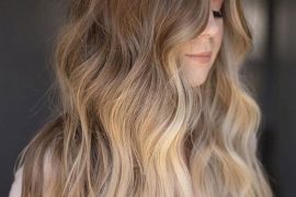 Gorgeous Long Curly Waves Hairstyle Ideas for 2018