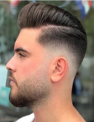Lovely Short Side Long Top Hairstyle for Men's