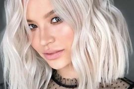 Perfect Platinum Pearl Hair Color Trends in 2018