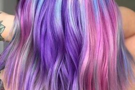 Pretty & Unique Colorful Hair Ideas for Ladies & Girls