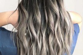 Smokey Balayage Hair Color for Shoulder Length Hair In 2018