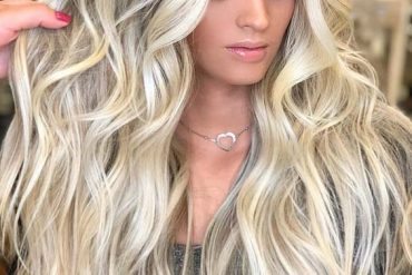 Voluminous Long Thick Blonde Hairstyles for 2018