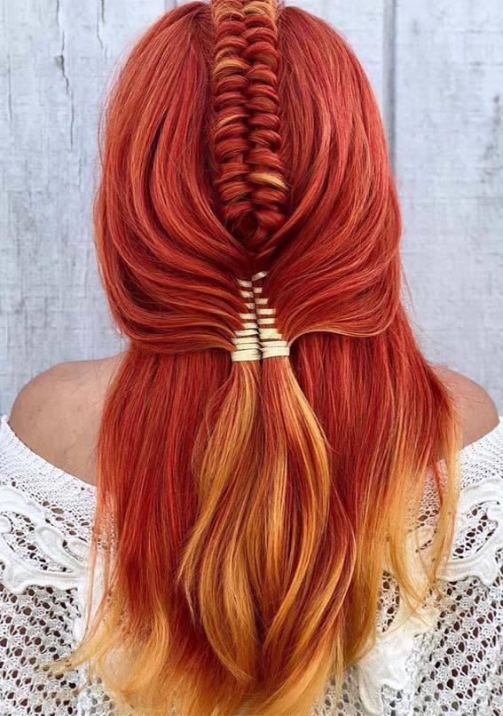 Gorgeous Copper Red Hair Colors & Hairstyles for 2019