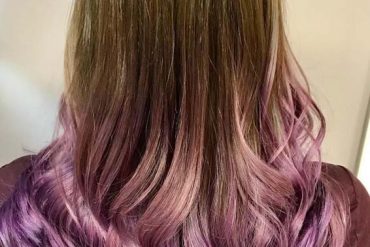 Lavender Balayage Hair Color Ideas in 2019