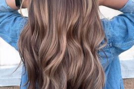 Melted Chocolate Caramel Hair Color Highlights for 2019