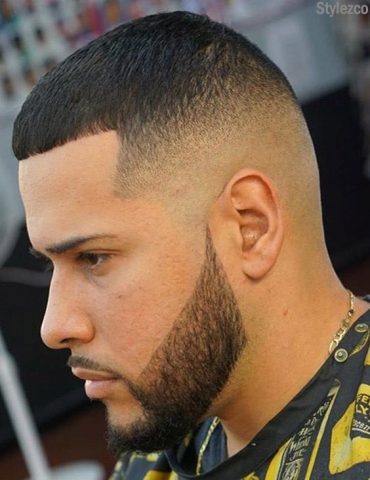 Men's Short Haircut Style with Cute Beard for 2019