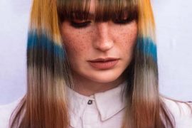 Modern Hair Colors & Hairstyles with Bangs in 2019
