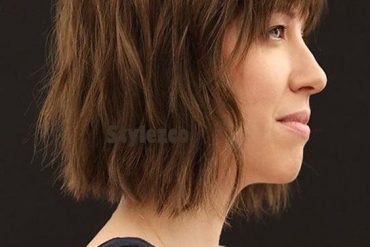 Prettiest Short Haircuts with Brown Shades for Girls