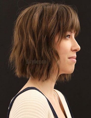 Prettiest Short Haircuts with Brown Shades for Girls