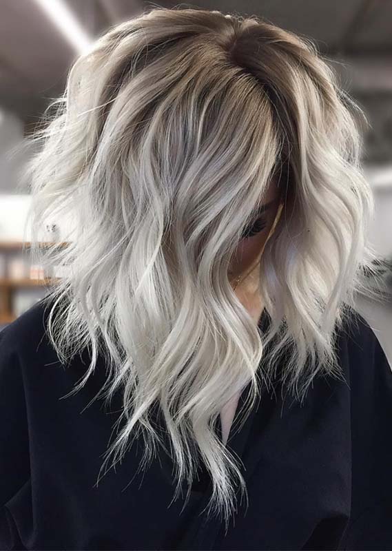Really Obsessed Silver Blonde Hair Color Ideas for 2019