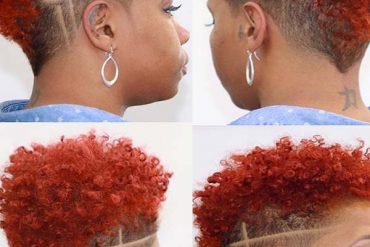 Short Red Curls for Black Women 2019
