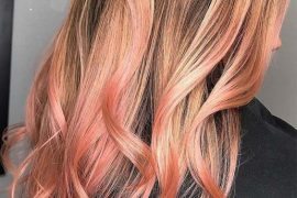 Softest Baby Pink Balayage Hair Colors in 2019