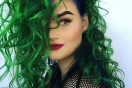 Unbelievable Green Curly Wavy Hairstyle Trends & Tips for 2019