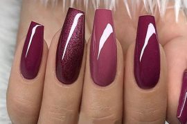 Berry Red Shades Nail Designs & Ideas for 2019